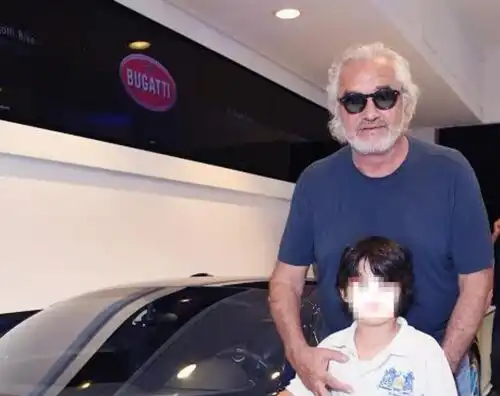 Anche il “nuovo” Briatore all’evento Bugatti