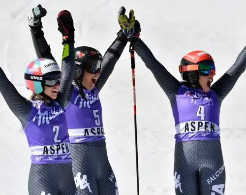 Le ragazze terribili dello sci: tripletta!