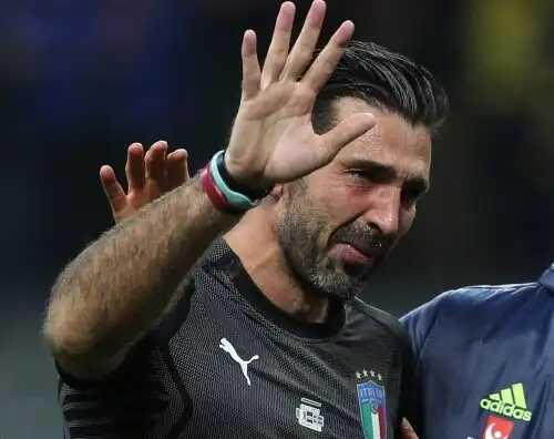 Marassi, applausi a Buffon