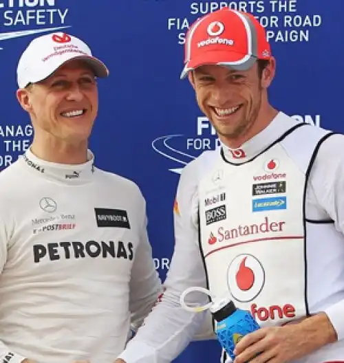 Button: “Schumacher unico, noi comprimari”