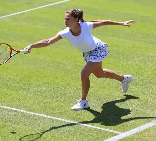 Camila Giorgi saluta Birmingham