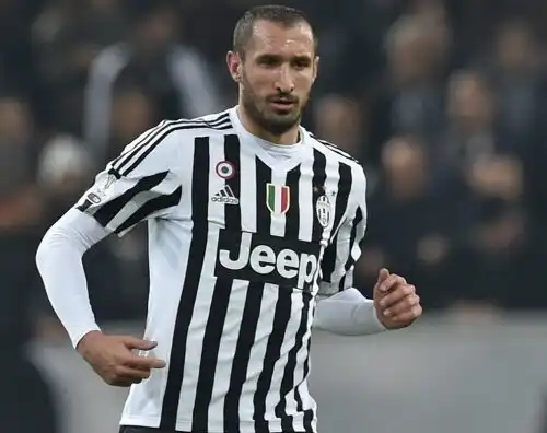 Chiellini trattiene Morata