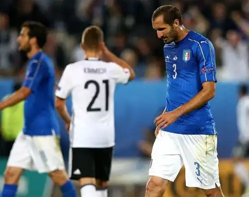 Ventura perde anche Chiellini