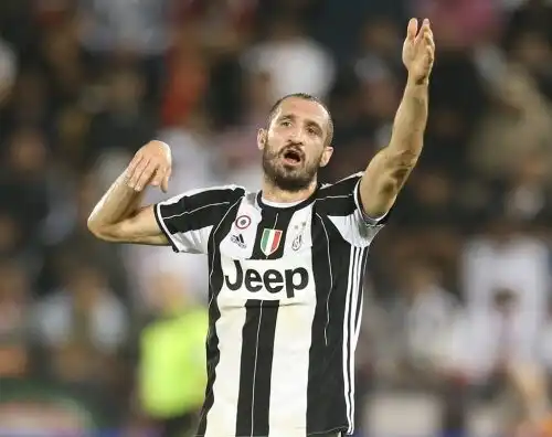 Il Real Madrid irrompe su Chiellini