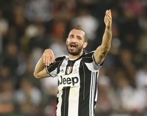 Chiellini: obiettivo Barcellona