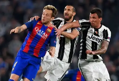 Juve a Barcellona senza Chiellini e Mandzukic