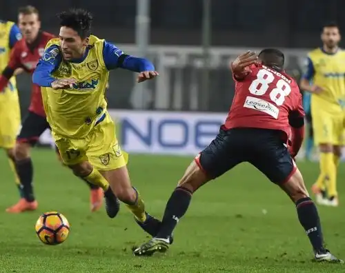 Serie A, Chievo-Genoa 0-0: pali e sprechi