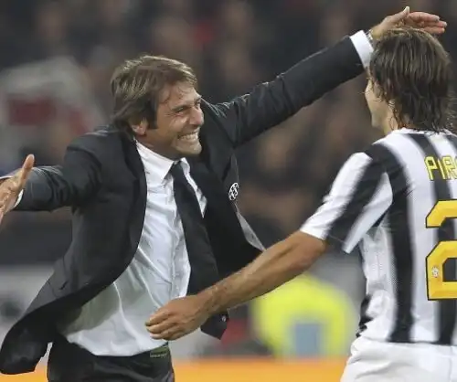 Conte non lascia e raddoppia con Pirlo