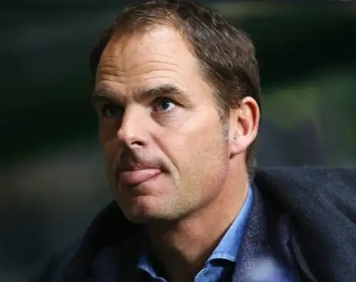 De Boer va cauto: “Gruppo difficile”