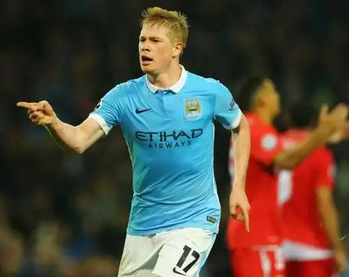 Lungo stop per De Bruyne