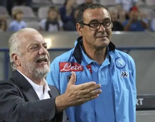 De Laurentiis indica la strada a Sarri