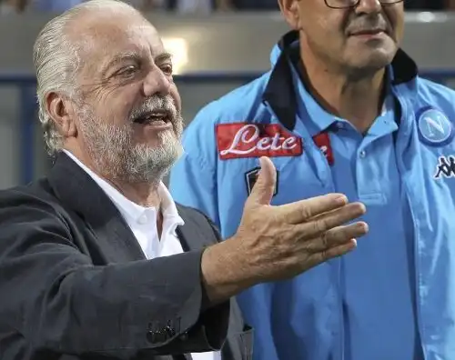 Rabbia a Napoli, tifosi contro De Laurentiis