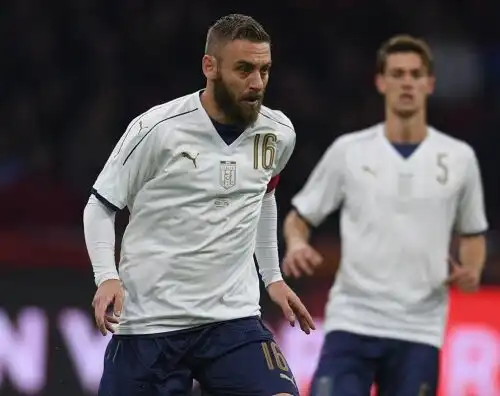 Italia, De Rossi rischia di dare forfait