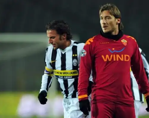 Del Piero rincuora Totti