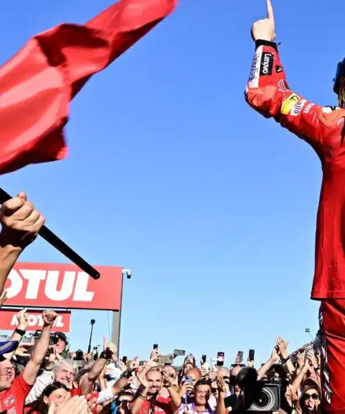 Delirio Ducati: le foto dei festeggiamenti di Pecco Bagnaia