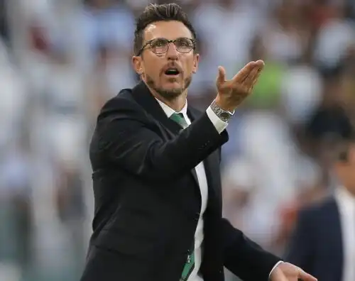 Di Francesco sorride: “Che personalità!”