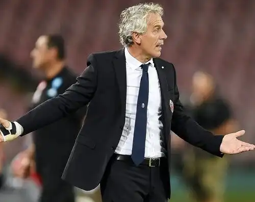 Donadoni: “Napoli fortissimo, arbitro disastroso”