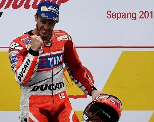 Dovizioso: “Ho pianto per tutto il giro”