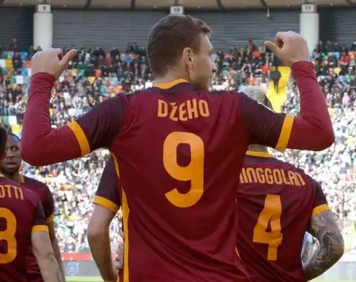 Roma, spunta il West Ham per Dzeko