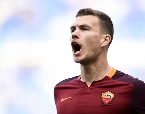 La Roma scarica Dzeko