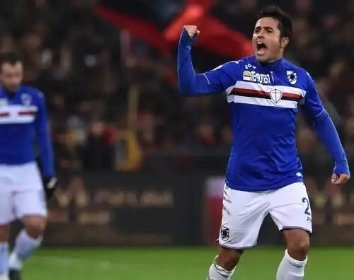 Eder si lancia tra le braccia di Mancini