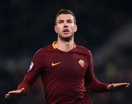 Dzeko è soddisfatto della reazione