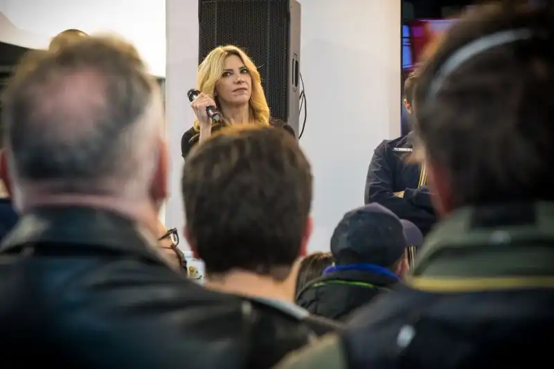 Tra questi anche il volto dei motori di Sky Sport. Foto di Cristian Lovati