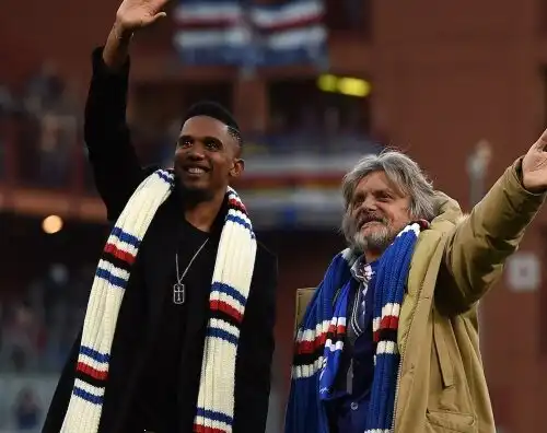 Eto’o alla Samp: “Denuncio tutto”