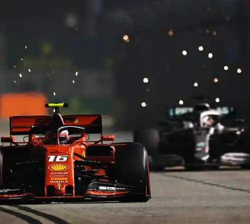 F1: le più belle immagini del GP di Singapore 2019