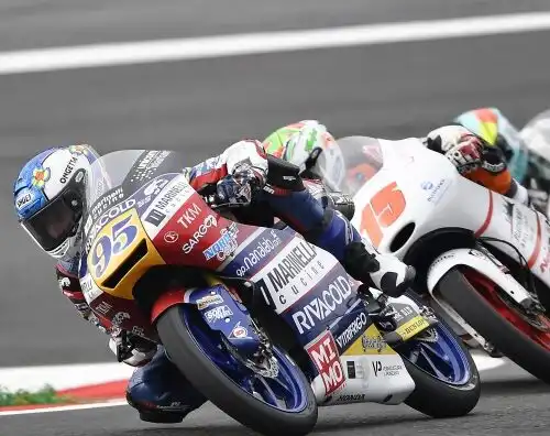 Romano Fenati aspetta il sole