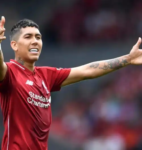 Firmino nel finale, prosegue la marcia del Liverpool