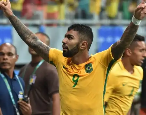 Gabigol, commovente addio al Santos