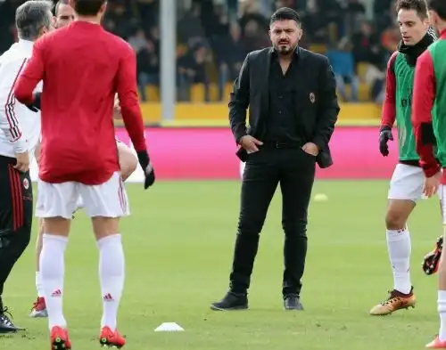 Milan: Gattuso striglia i nuovi acquisti