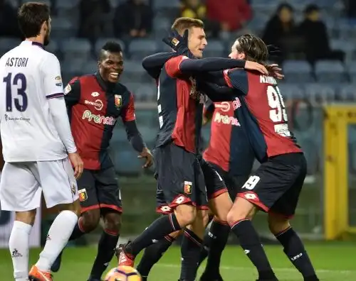 Serie A, Genoa-Fiorentina 1-0: Lazovic castiga Sousa