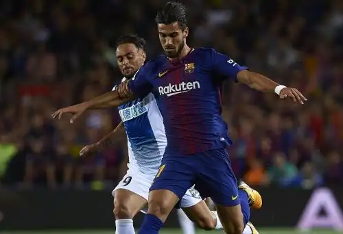 Juve, André Gomes in uscita dal Barcellona