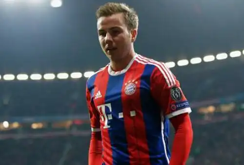 Gotze si allontana dalla Juve