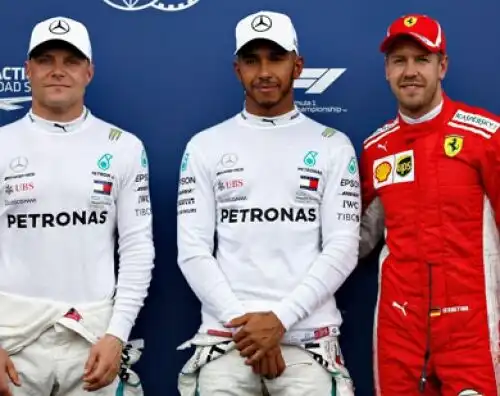 Gp Francia, la prima fila è Mercedes