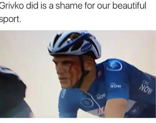 Grivko cacciato per il pugno in faccia a Kittel