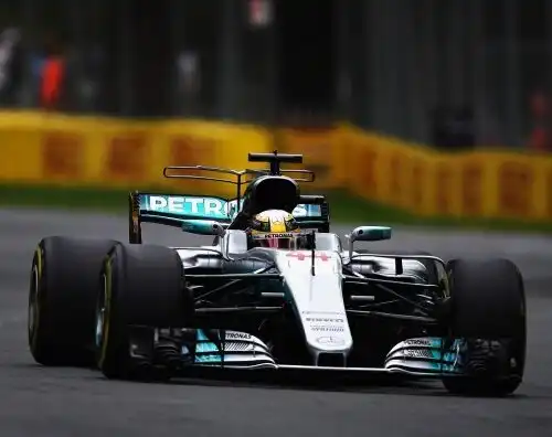 F1 Australia, super Hamilton nelle libere