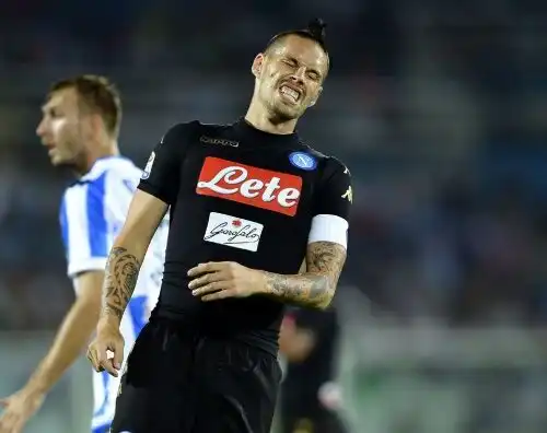 Rigore “cancellato”, Hamsik perplesso