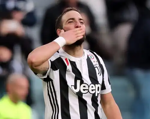 Tottenham-Juventus, Higuain stringe i denti