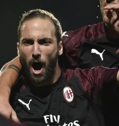 Higuain segna, il Milan vince