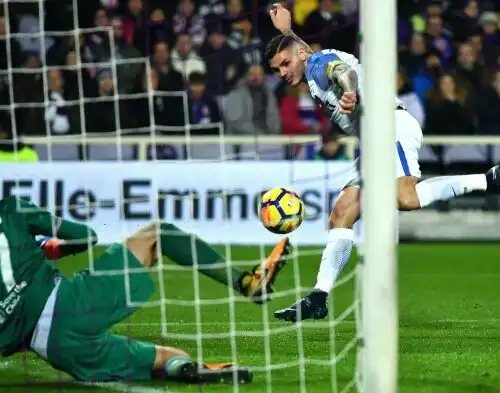 Fiorentina-Inter 1-1. Si esaltano gli argentini