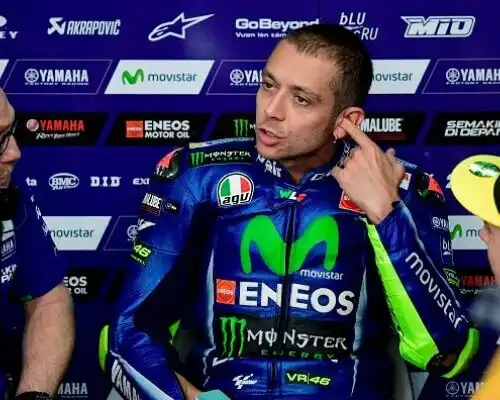 Valentino Rossi: “Sto bene, domenica corro”