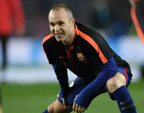 Iniesta annuncia: ”Forse la mia ultima in Champions”