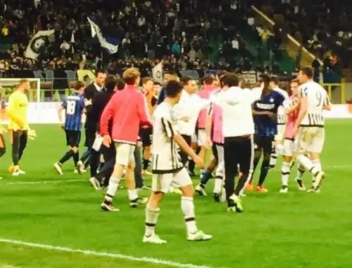 Inter-Juve, la finale finisce in rissa