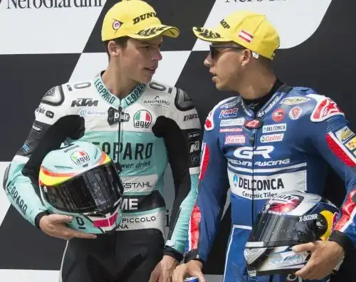 Moto3: Mir col botto, Bastianini terzo