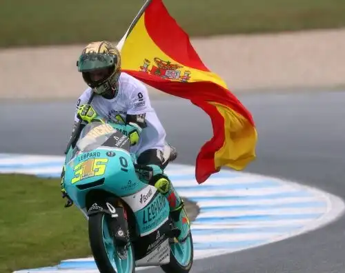 Joan Mir campione del mondo di Moto3