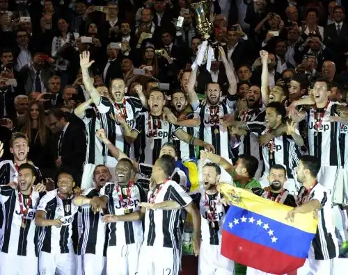 La Juventus trionfa, terza Coppa Italia di fila