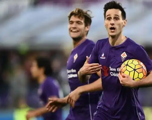 Kalinic salva i viola, pari Lazio, Montella ko